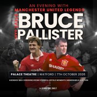 An Evening With Manchester United Legends - Steve Bruce and Gary Pallister, Watford Palace Theatre image