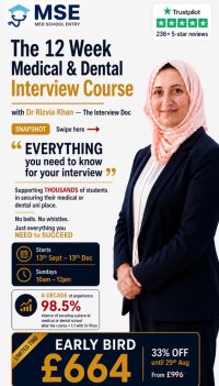 The "Ultimate" 12 Week Medical and Dental Interview Prep Course 2026 image