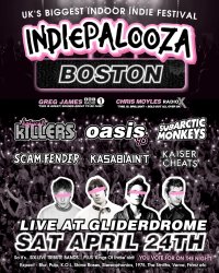 BOSTON - Gliderdrome - Indiepalooza - "the UK's BEST Indie Festival" image