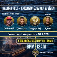 HAJÓRA FEL CORONITA! – AZ ELSŐ EXKLUZÍV ÉJSZAKA A VIZEN 5 órán át image