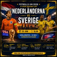 Nederländerna vs. Sverige - VM 2026 image