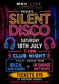 Silent Disco Club Night 7-11pm image