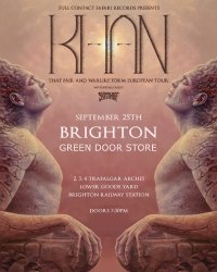 KHAN (AU) - 'That Fair and Warlike Form' European Tour - Brighton w/ Skin Thief (AU) image