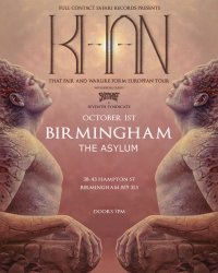 KHAN (AU) - 'That Fair and Warlike Form' European Tour - Birmingham w/ Skin Thief (AU) & Seventh Syndicate image