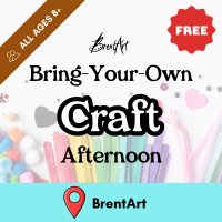 "Bring Your Own Craft" Meetup at BrentArt image