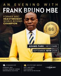 An Evening with Frank Bruno MBE at Adams Park image