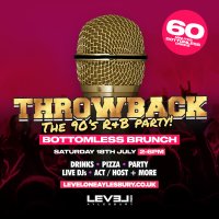 Throwback 90s RNB Bottomless Brunch image
