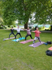 Yoga and Litter Clean-up - Kingston, London image