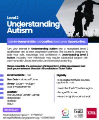 Level 2 Certificate in Understanding Autism (3-week course) image