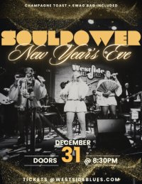 New Year's Eve with Soul Power Band @ Westside! image