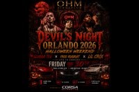 DEVIL'S NIGHT ORLANDO 2026 Halloween Weekend · 1900 Rugrat, Slugga Tee, Lil Crix · OHM Downtown image