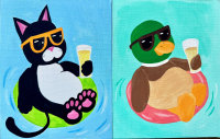 Painting Class at Solid @ Grill & Bar image
