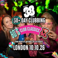 London: Over 30s Daytime Clubbing 80s & 90s Classics image