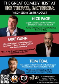 Live Comedy at The Thieves, Battersea image