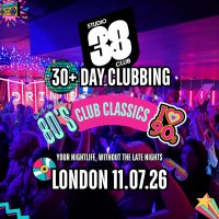 London: Over 30s Daytime Clubbing 80s & 90s Classics image