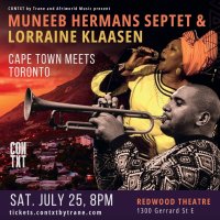 Muneeb Hermans Septet feat. Lorraine Klaasen at Redwood Theatre image