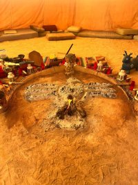 Four Tobacco Tipi Circle image