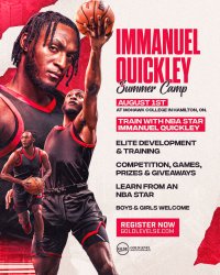 Immanuel Quickley: Hamilton Basketball Camp 2026 image
