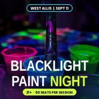 Glow District Studio Presents Blacklight Paint Night image