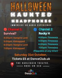 Haunted Headphones at the Harlequin Theatre image