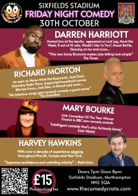 Live Comedy at Sixfields Stadium image