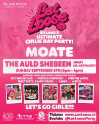 Let Loose - The Ultimate Girlie Day Party at The Auld Shebeen - Moate image