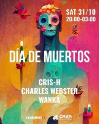 Halloween Custom Party  Día De Muertos Theme image