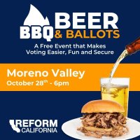 Barbeque, Beer & Ballots – Moreno Valley image