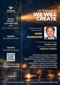 Let them hate, We Will Create - with Mark Feuerstein image