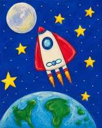 08/29 "Space Rocket" 3pm image