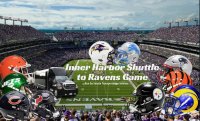 Inner Harbor ROUND-TRIP shuttle to🏈RAVENS STADIUM🟣⚫(M&T BANK STADIUM) image