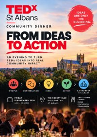 "From ideas to action" – an evening turning TEDx ideas into real community impact image