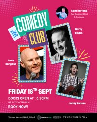 Comedy Club @Heswall Hall - November image