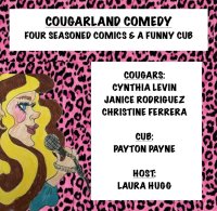 Cougarland Comedy: Four Seasoned Comics & A Funny Cub image
