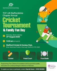 TCF-UK Staffordshire Chapter Cricket & Padel Tournament 2026 image