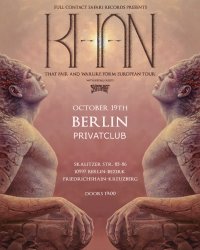 KHAN (AU) - 'That Fair and Warlike Form' European Tour - Berlin w/ Skin Thief (AU) image