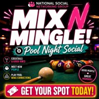 Ottawa – Mix N Mingle! Pool Night Social 🎱 image