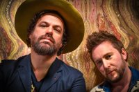 Michael Glabicki of Rusted Root (with Dirk Miller) image