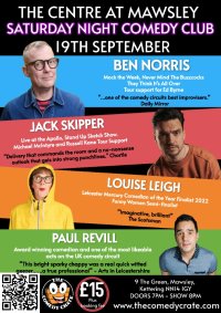 Live Comedy at The Centre at Mawsley image