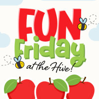 Fun Friday at the Hive — Apple Theme image