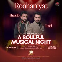 Zaki Khan; Mauj Entertainment National Promoter Presents Shaarib & Toshi – Roohaniyat image