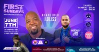 FIRST SUNDAYS' COMEDY LIVE (JUNE 7, 2026) image