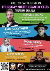 Live Comedy at The Duke of Wellington image