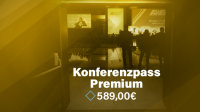 d) Konferenzpass Premium [589,00€] + ganze Tagung image