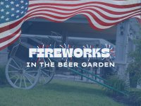 Fireworks in the Beer Garden image