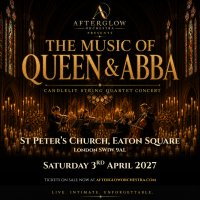 Afterglow Orchestra presents The Music of Queen & ABBA - St Peter's Church, Eaton Square, London image