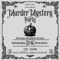 Murder Mystery Party [Private Member Event] image