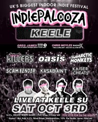KEELE - Student Union - Indiepalooza - "the UK's BEST Indie Festival" image