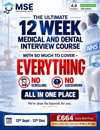 The "ULTIMATE" 12 Week Medical and Dental Interview Prep Course 2026 image
