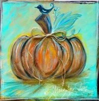 Class | Adult Paint & Sip | Fall Pumpkin image
